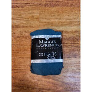 NWT Vintage Hunter Green Maggie Lawrence Plus Size Tights 1x-2x